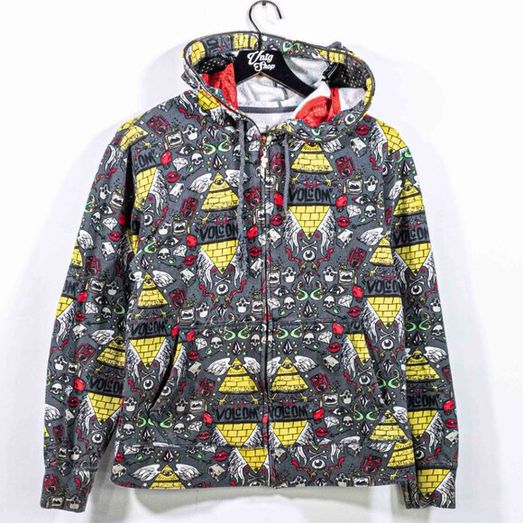 Ryan Sheckler Volcom Full Zip Hoodie Jesse Pinkman Breaking Bad Sweatshirt Small - Picture 11 of 15